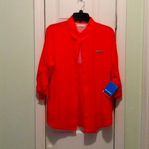 Columbia shirt, ladies large